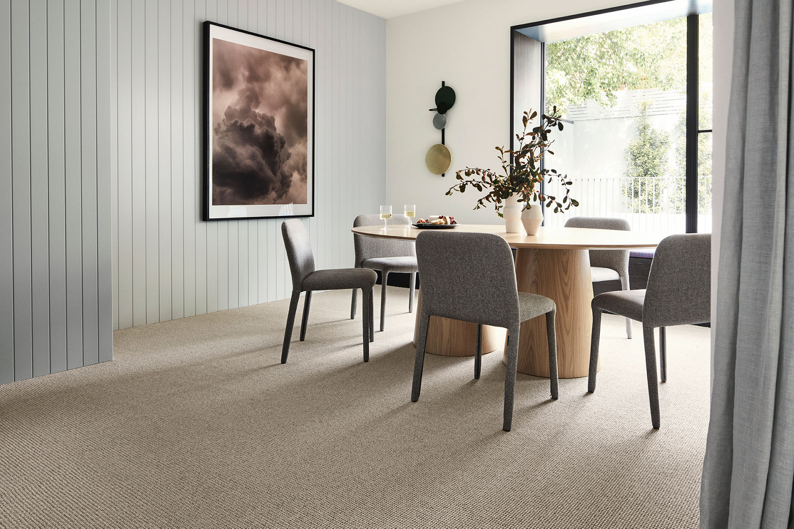 Soft carpet over quality underlay in an Adelaide living room, Goodwood Floors