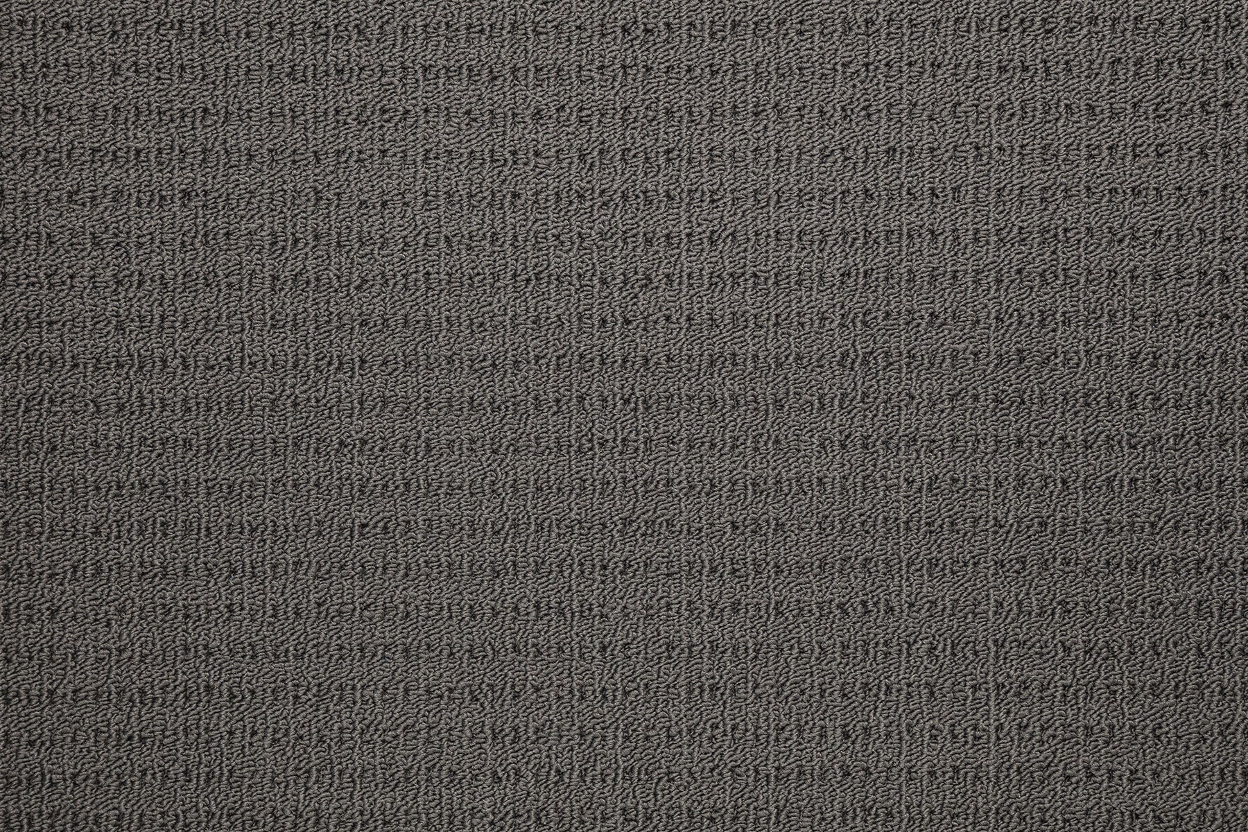 Charcoal grey loop pile carpet — clearance